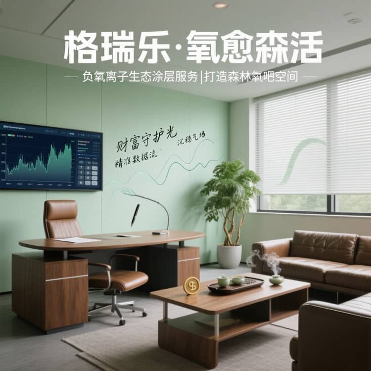 格瑞乐・氧愈森活 - 理财室空气净化解决方案:让每一次规划都沉浸在森林般的沉静里